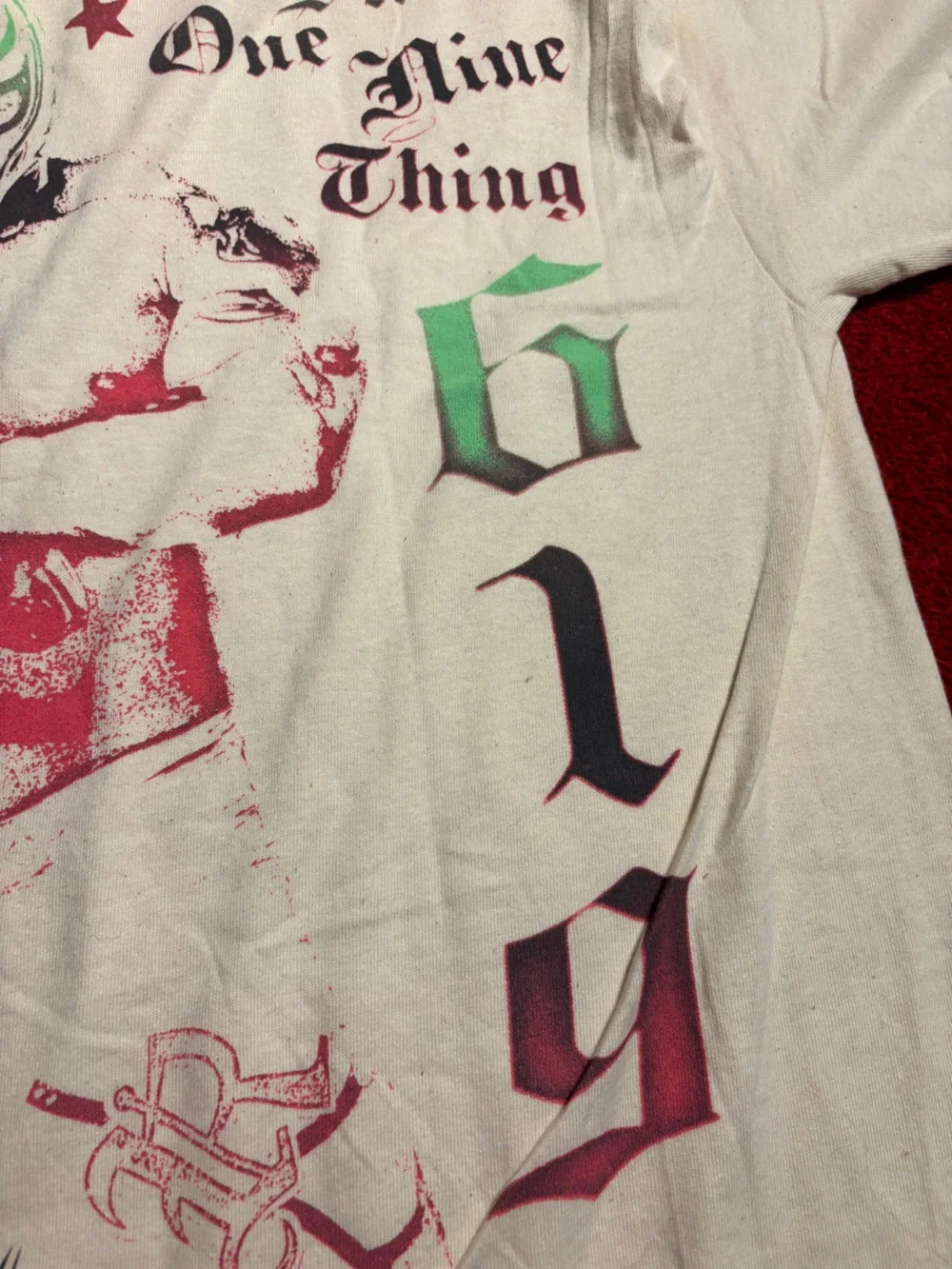WWE Rey Mysterio 619 Graphic Tee - White Greatest Mask of all time . Men’s Large